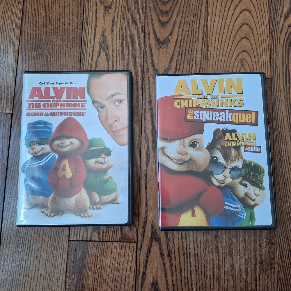 Alvin And The Chipmunks DVD Movie Bundle